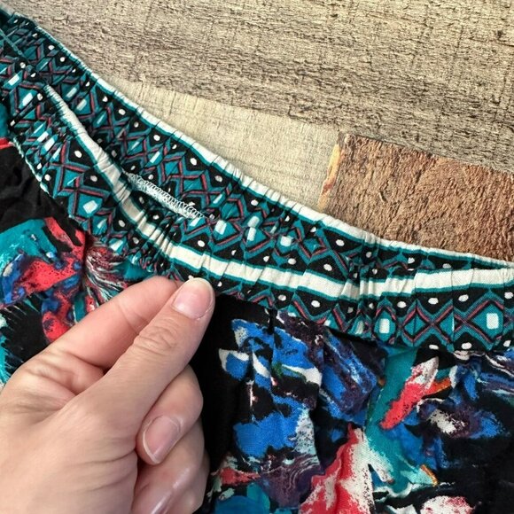 Flying Tomato Floral Off-Shoulder Boho High Low Midi Dress X-Small - Picture 4 of 7